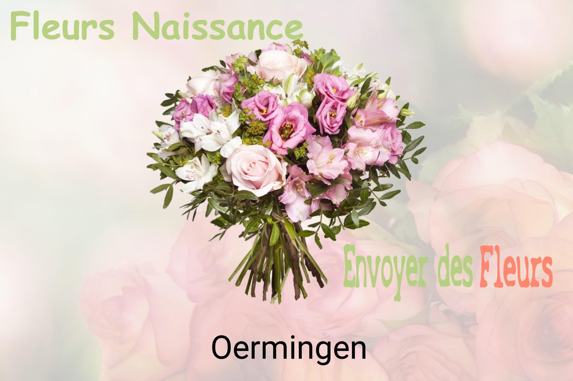 Bouquet de fleurs de naissance livré à Oermingen